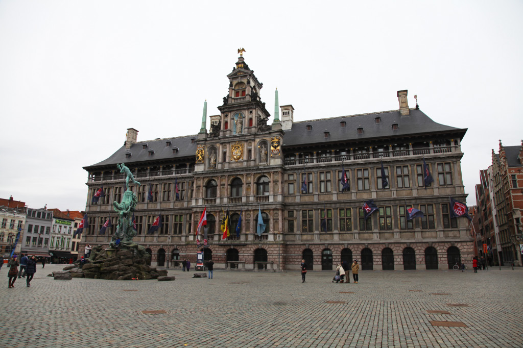 Grote Markt City Hall Antwerp