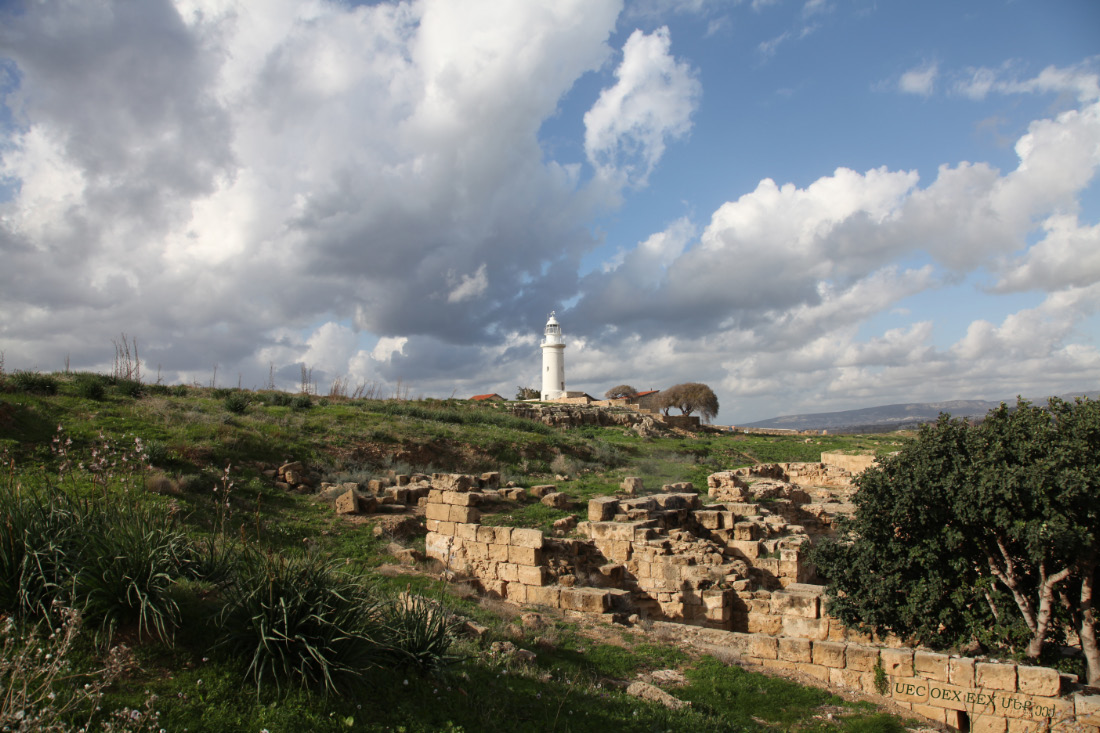 Lighthouse near Dionysos palace complex