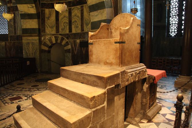 the Throne of Charlemagne in Aachen Cathedral