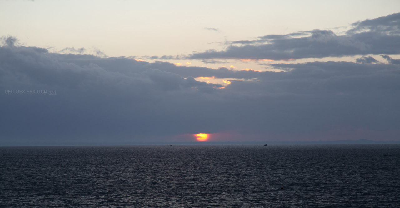 Sunset on Gulf of Patras