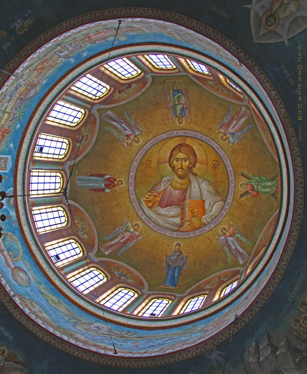 Dome of Saint Andrew Basilica in Patras