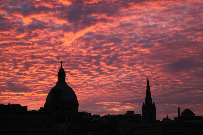 Malta sunset 2012 XII 16