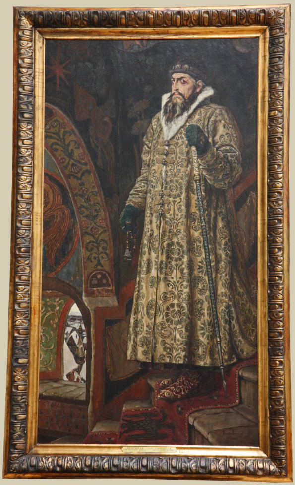 Ivan the Terrible by Vasnetsov in the Tratiakov in Moscow