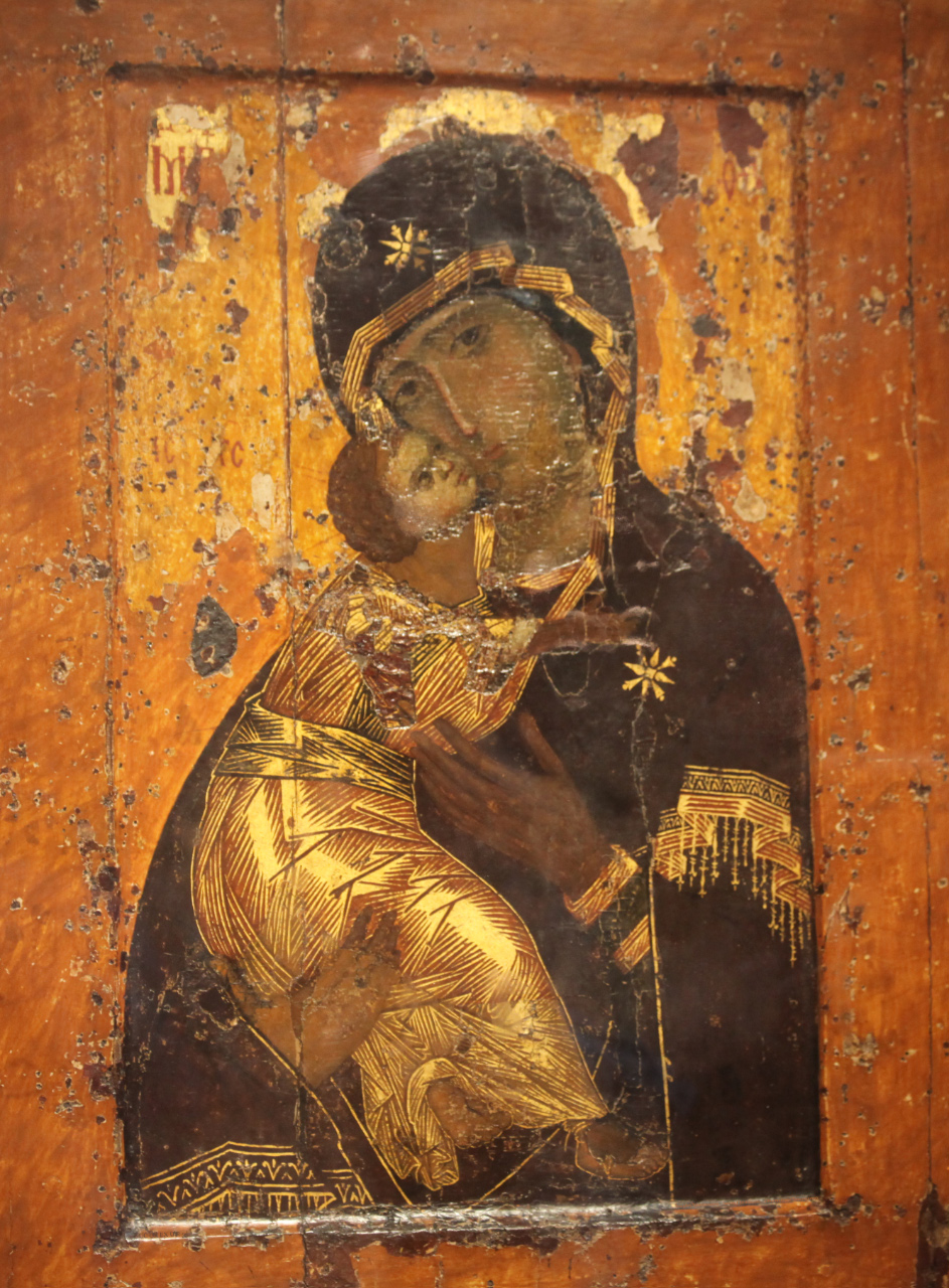 Theotokos of Vladimir Madonna Eleusa Virgin of Tenderness