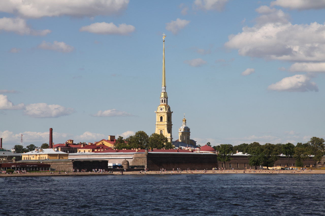 Петропавловский собор – Peter and Paul Cathedral withn the Peter and Paul Fortress – Петропавловская крепость on 25 July 2015
