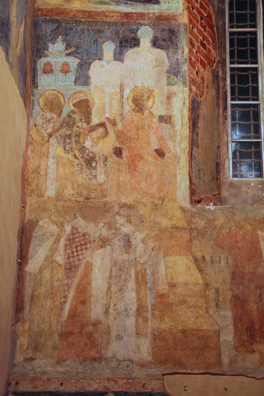 Fresco in the Transfiguration of the Savior Cathedral, Fifth Vsyelenskii Sobor