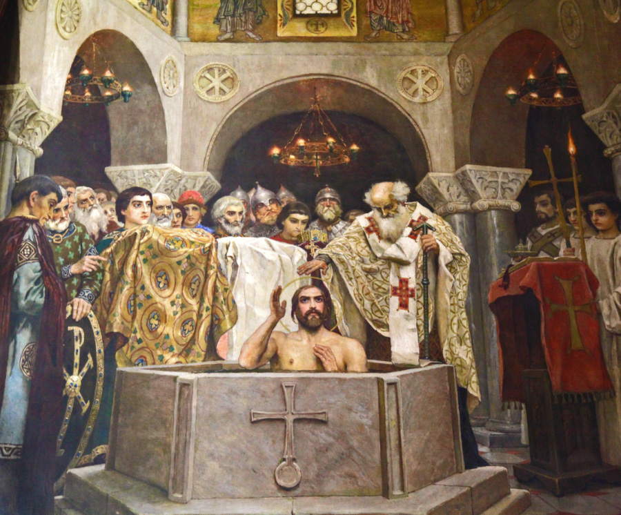 The Baptism of Rus by Vasnetsov