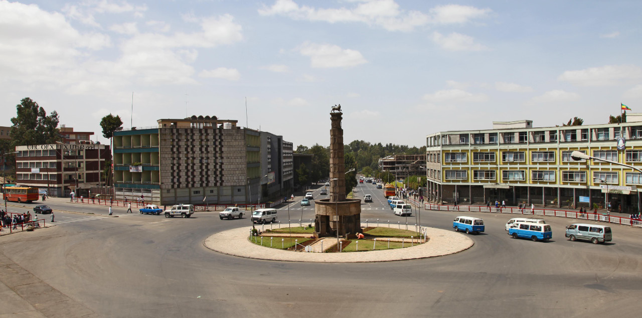 Addis Ababa central square