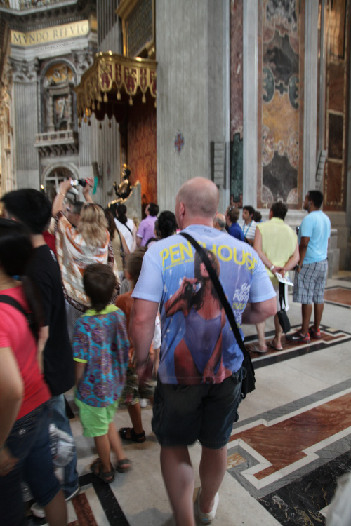 Saint Peter's Basilica on 9 July 2012