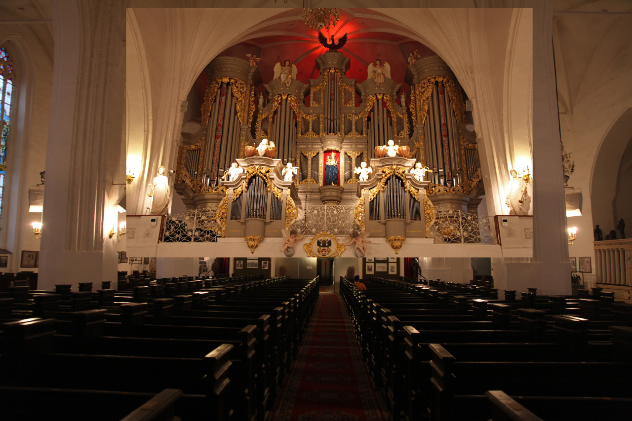 Hauptorgeln dem Königsberger Dom – main organ of the Königsberg Cathedral – Основные орган Кафедрального собора Кёнигсберга